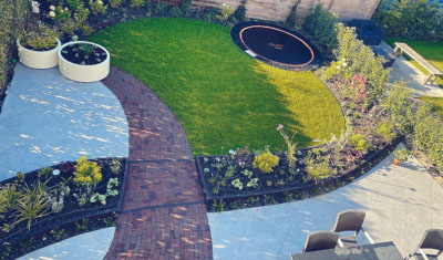 Ultieme ronde tuin ontwerp