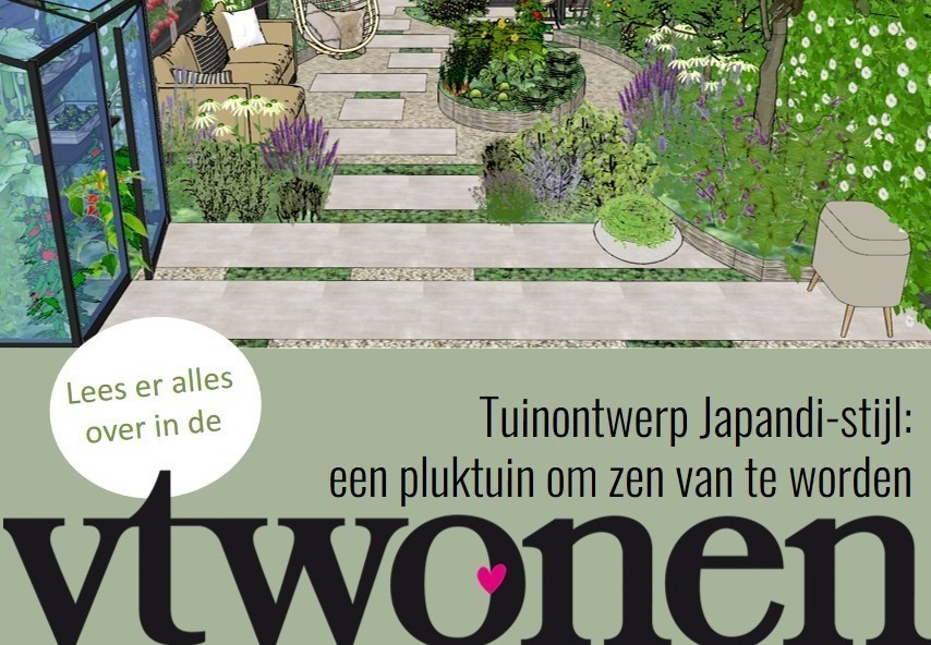 VT WONEN tuinontwerp 50m Pluk en Eettuin